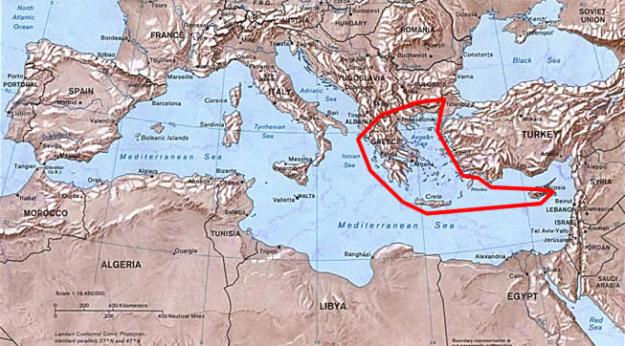 Greece map 2